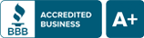 A+ Accredited Business BBB